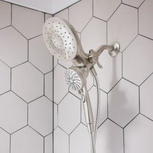 MOEN Handshower and Rainshower Combo